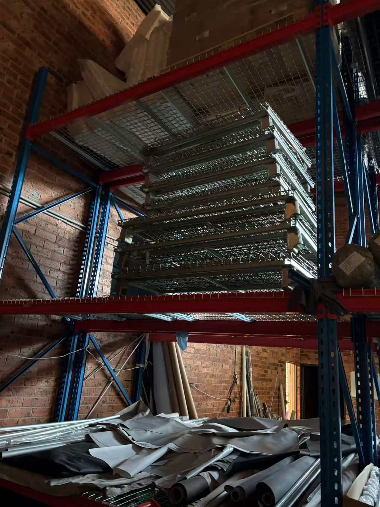 Collapsible Foldable Wire Mesh Stillage Pallet Cage Warehouse Storage