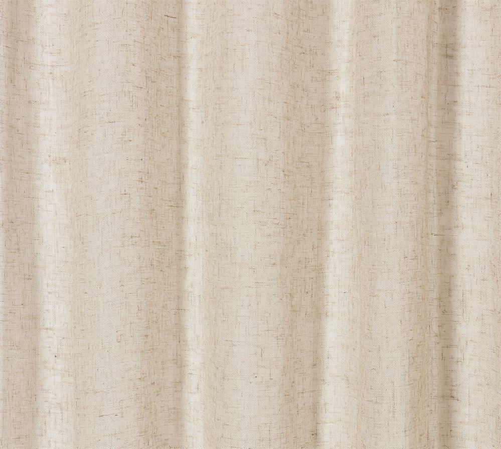 Rod Pocket Linen Curtain one Panel linen drapes Home Decor 200cm/245cm Drops