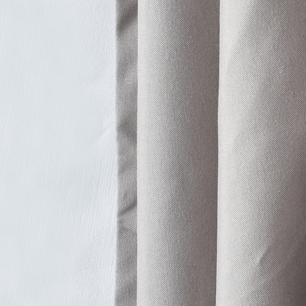 100% Blackout Curtains Eyelet Microfiber Coated Thermal Insulation Room Darkening 2Panels