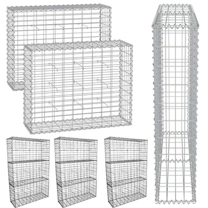 Durable Galvanized Gabion for Road Building Applications
