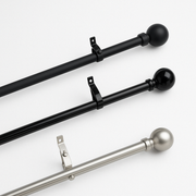 Curtain Rod/Pole 22/25mm Wide Extendable from 165cm to 320cm Three colors