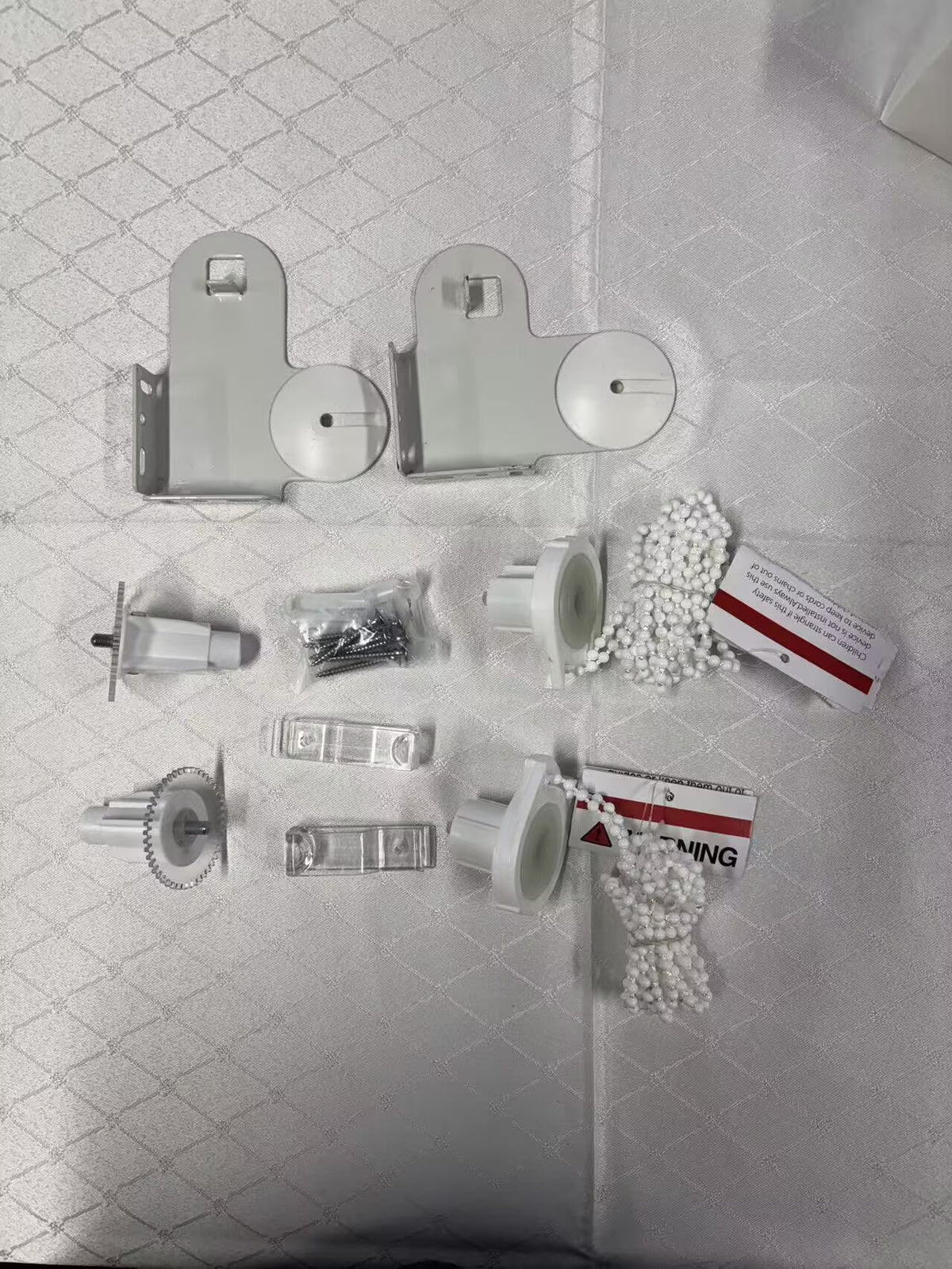 Dual Roller blinds Bead Chain Cluth Bracket 28mm/38mm Bracket Set Plastic Chain