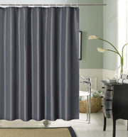 Shower Curtains Water Resistant  Bathroom Drapes  1 Panel With 12pcs Hooks