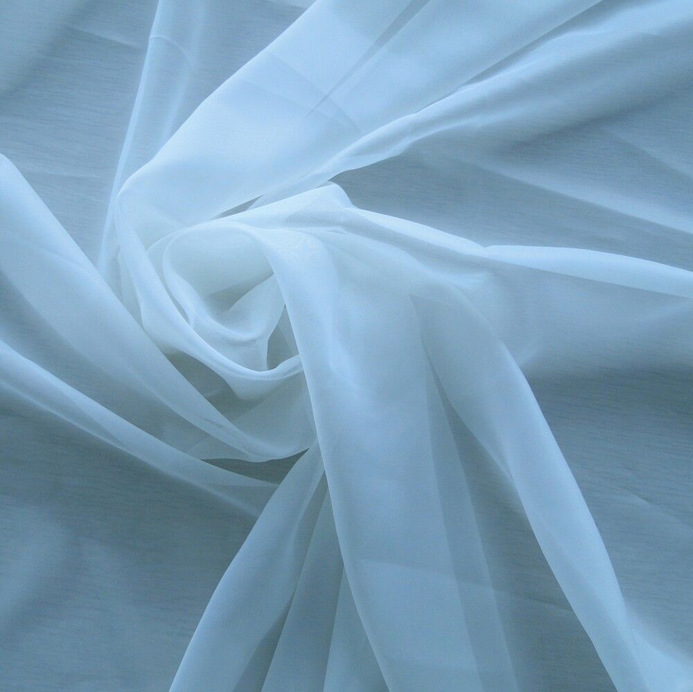 Voile Semi Sheer Tab Top Curtains Loop Window Drapes 2 Panels