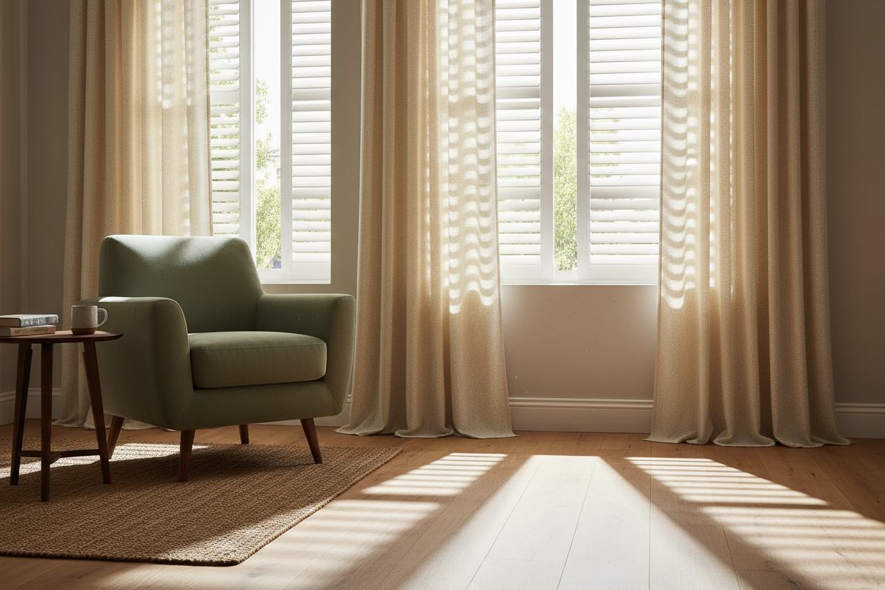 Designer Windows: Elevate Your Modern Home with Perfect Curtain and Blind Pairings