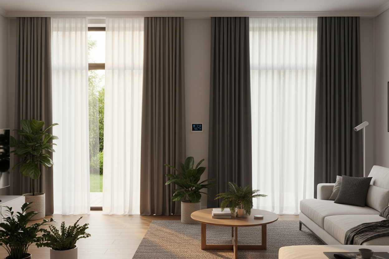 Energy-Saving Homes: How Thermal and Blackout Curtains Can Cut Costs Year-Round