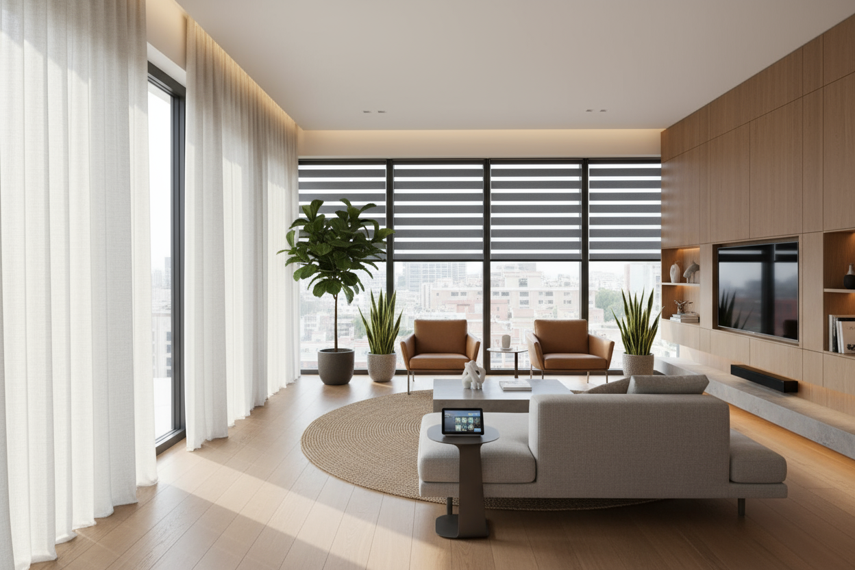 Smart Home Style: How Modern Curtains and Blinds Can Transform Your Living Space