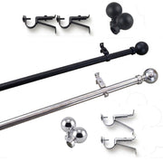 CLEARANCE! -Extendable Curtain Rod/Pole  Adjustable 165cm to 320cm with Brackets and Screws