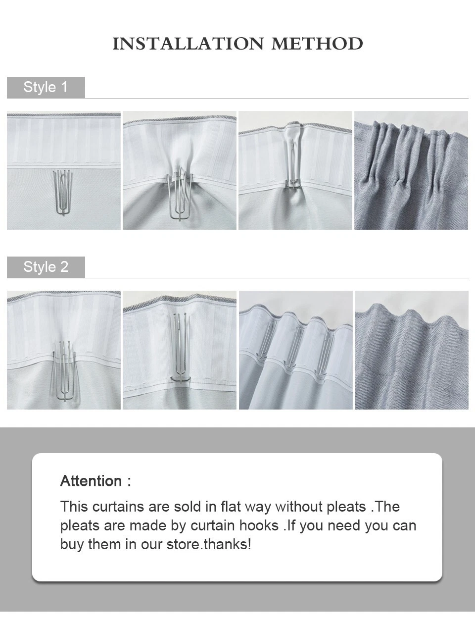 Blackout Pinch Pleat Curtains Triple Woven Blockout Drapes Room Darkening 160/230 Drop 1 Panel