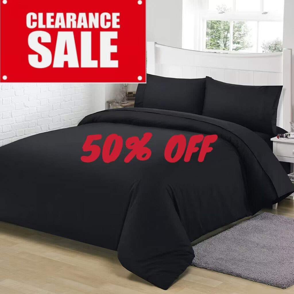 Cotton Blend Bedding Sets Duvet Cover Quilt Bed Cover With Pillowcase  Easy Care - Single Double Queen King Quilt Cover 3-4 Piece Sets