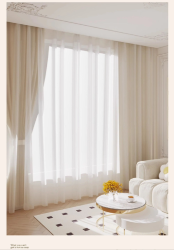 Blockout & Sheer Curtains Set – Thermal Eyelet Blackout Curtains with Voile Rod Pocket Panels