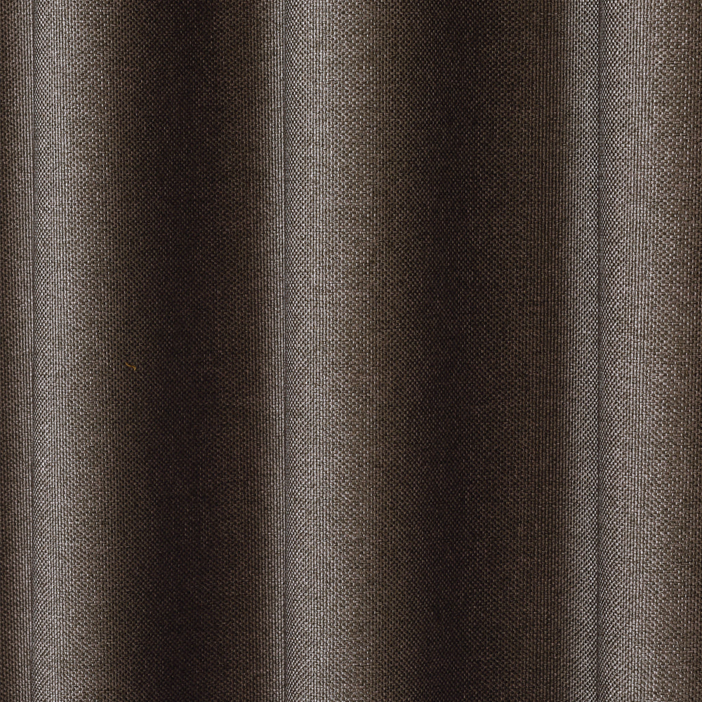 Linen Blackout Curtains Eyelet  3-Layer Woven Blockout Drapes Textured 1Panel