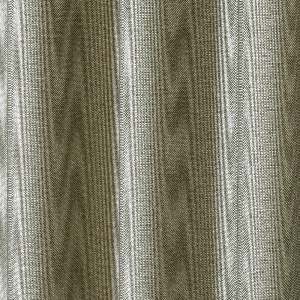 Eyelet Blackout Drapes Linen Looking Curtains Blockout Textured Fabric 1Panel/bag