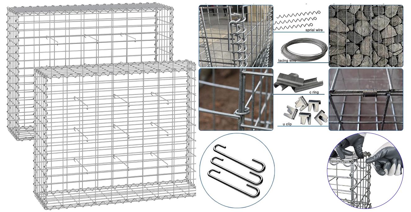 Durable Galvanized Gabion for Road Building Applications