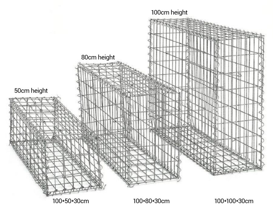 Durable Galvanized Gabion for Road Building Applications