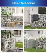 Durable Galvanized Gabion for Road Building Applications