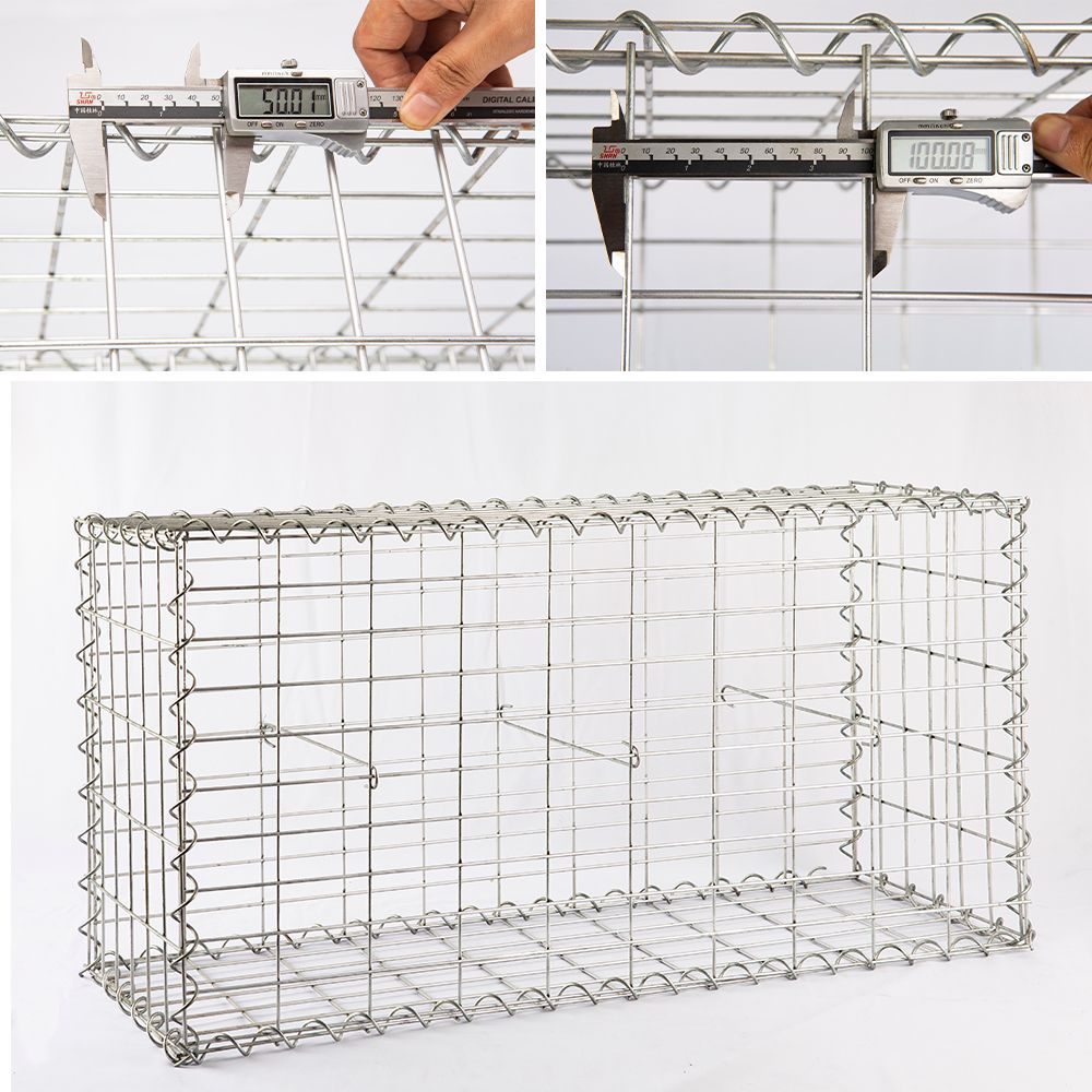 Durable Galvanized Gabion for Road Building Applications