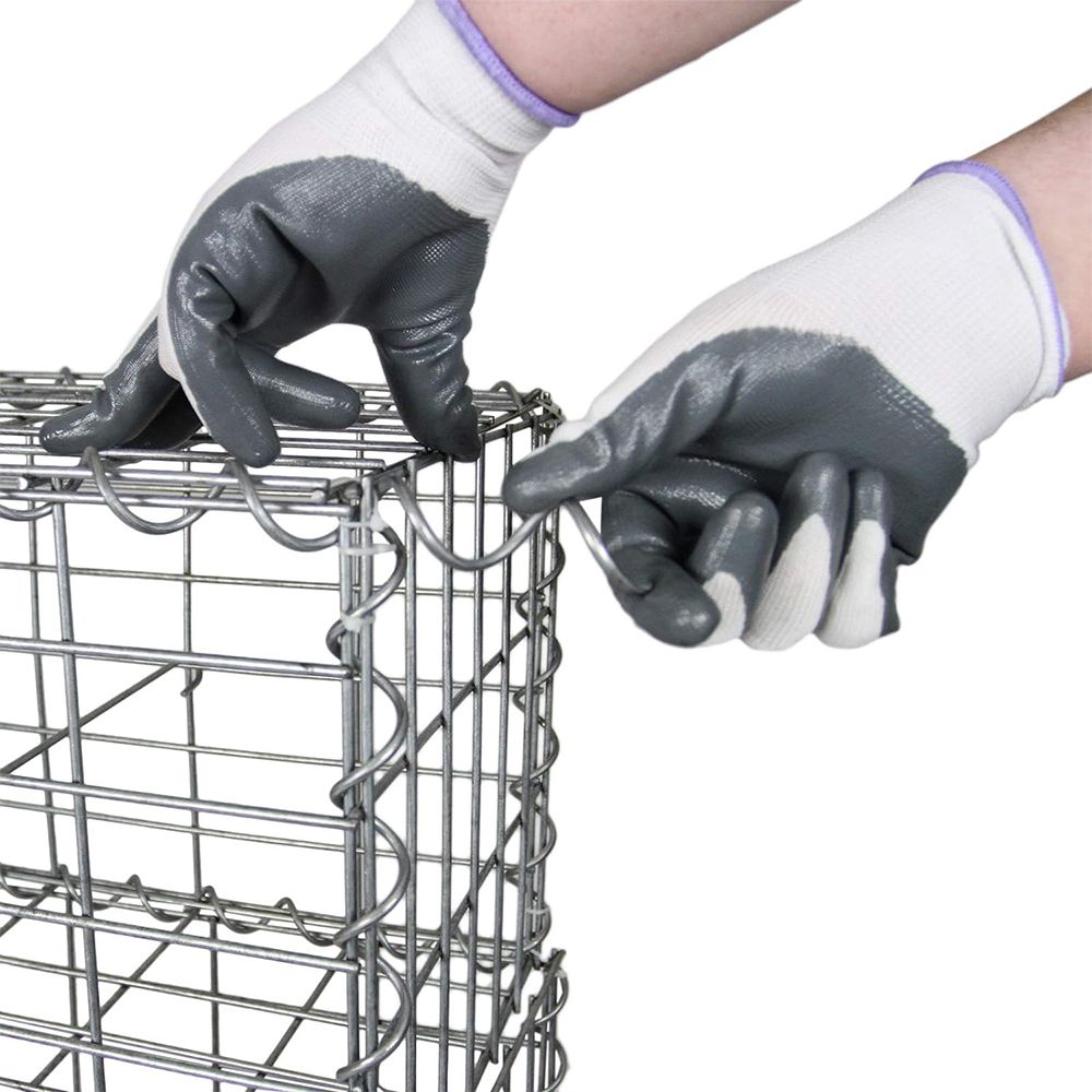Durable Galvanized Gabion for Road Building Applications