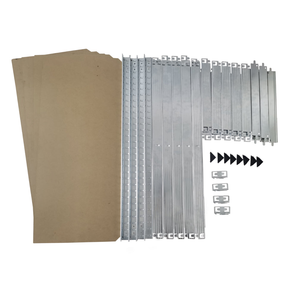 Heavy duty shelf, plug-in shelf, workshop shelf, 180x90x40 cm, storage shelf, cellar shelf