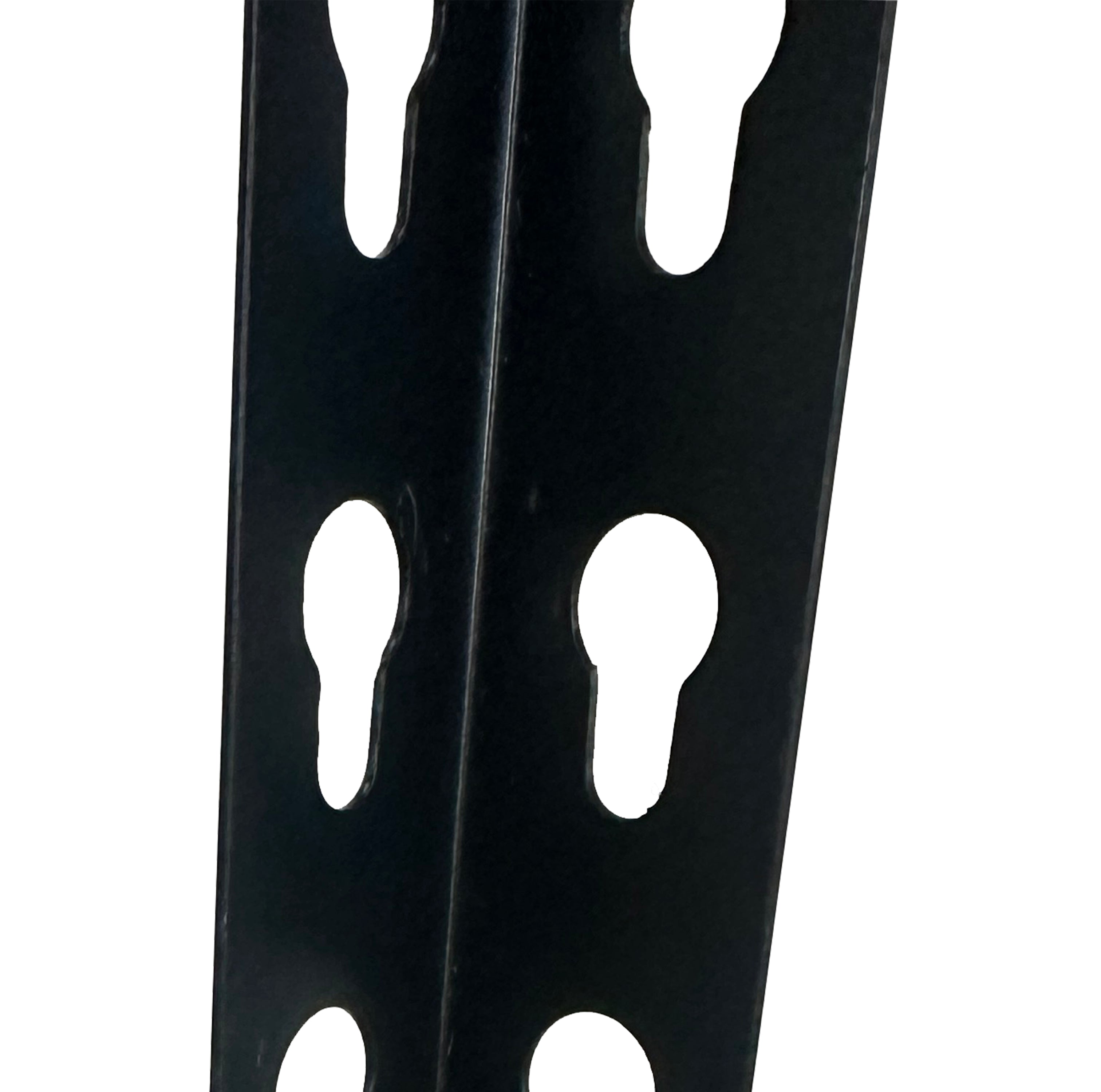 5PLY galvanized metal shelving black matte spray rivet style