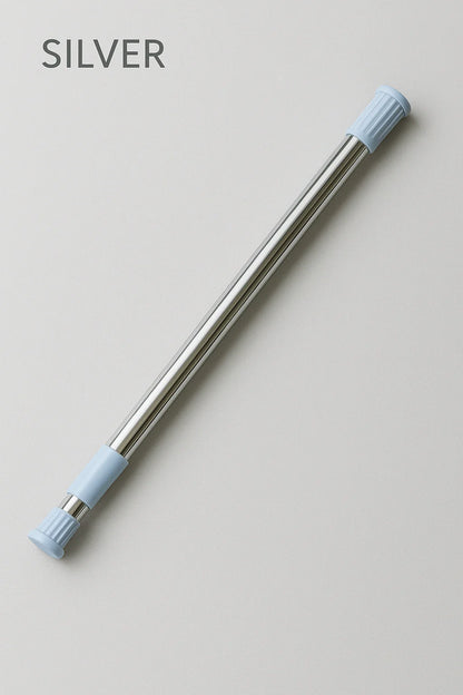 Multi-function Spring Tension Rod Shower Curtain Rod Extendable Rod Two Designs