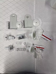 Dual Roller blinds Bead Chain Cluth Bracket 28mm/38mm Bracket Set Plastic  Chain