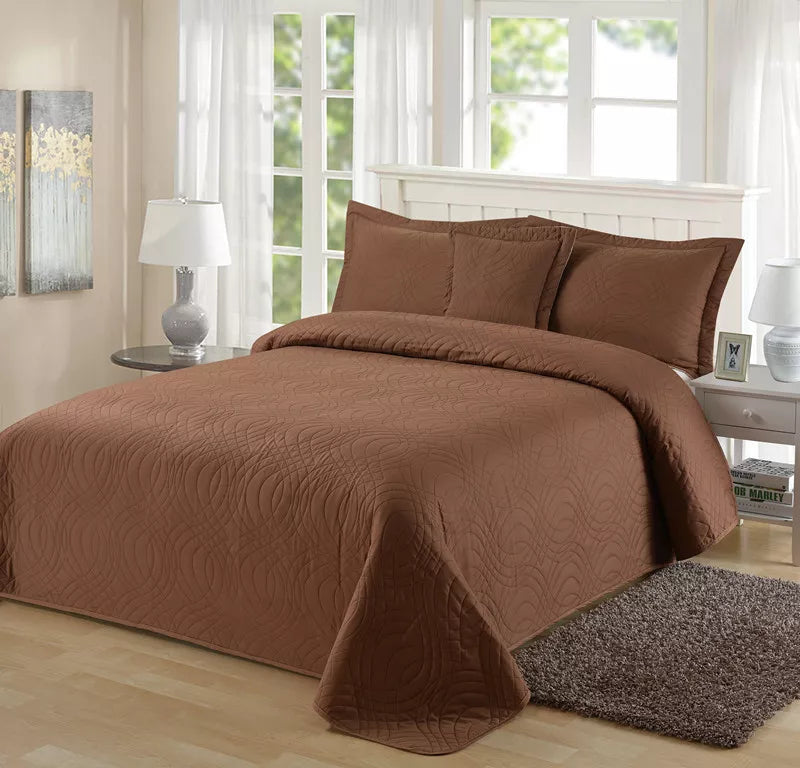 Bedspread Coverlet Microfiber cushioncover pillowcase Quilt Padded