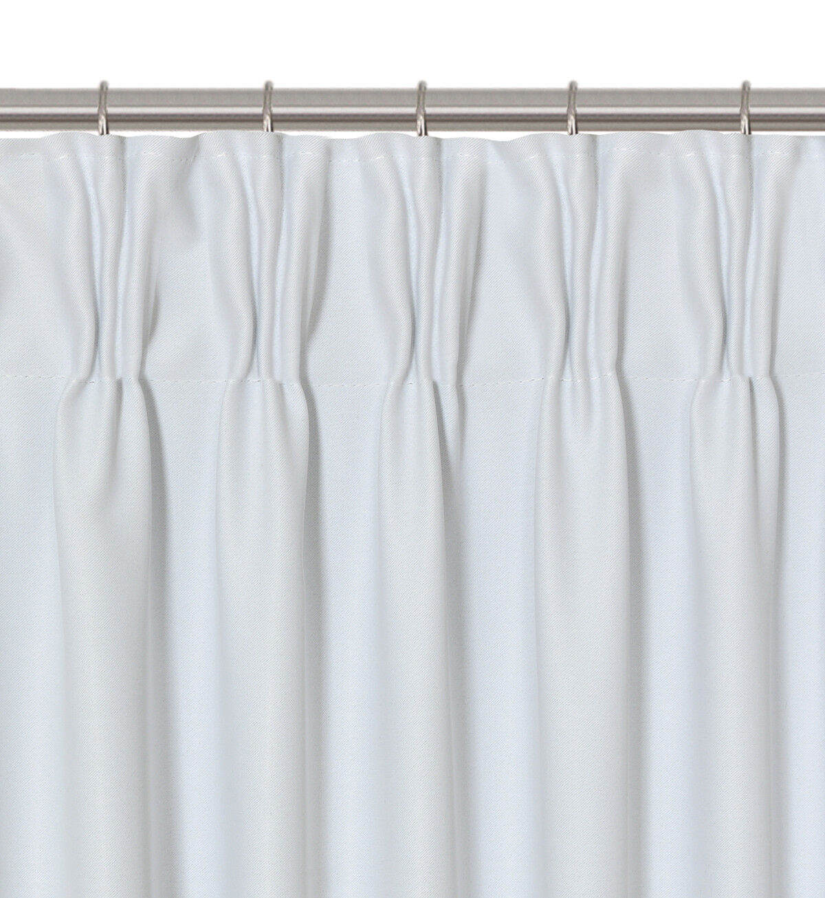 Blackout  Pinch Pleat Curtains  3-Layer Woven Blockout Drapes Room Darkening 160/230 Drop 1 Panel