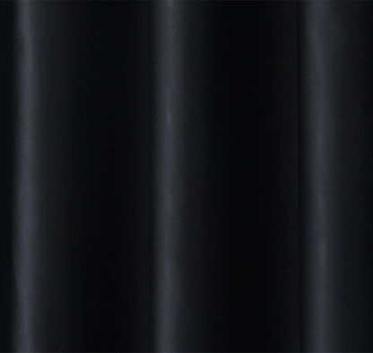 Pencil Pleat Blackout Drapes Blockout Curtain Room Darkening 213cm Drop 1 Panel