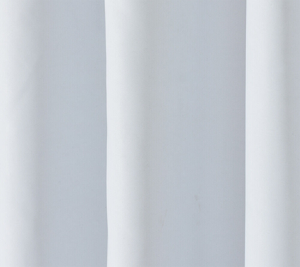 Blackout Curtains  Pencil Pleat 3-Layers Woven  Blockout  Drapes Room Darkening 213cm Drop 1 Panel