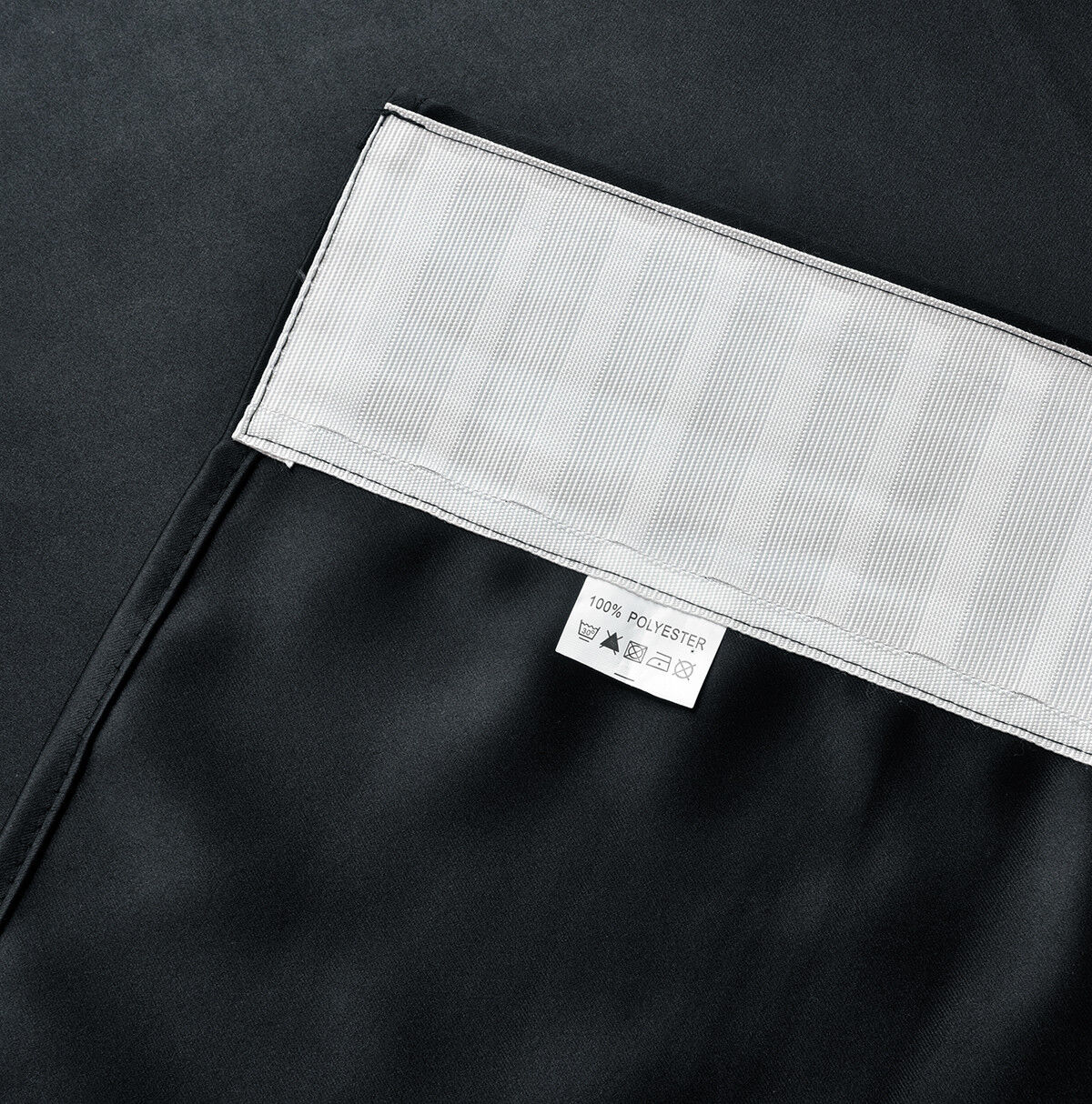 Blackout  Pinch Pleat Curtains  3-Layer Woven Blockout Drapes Room Darkening 160/230 Drop 1 Panel