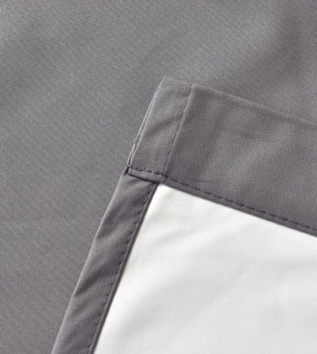 100% Blockout  Pinch Pleat Curtains Microfiber Coated Drapes Thermal Insulation Room Darkening - 2 Panels