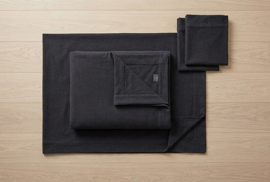 Ultra Soft Microfiber Quilt Cover Set – Wrinkle Resistant, Includes Flat Sheet & Pillowcases (All Sizes)