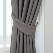3 Layer Woven Blackout Curtain Drape Tiebacks PAIR in 6 COLORS (2PCS SET)
