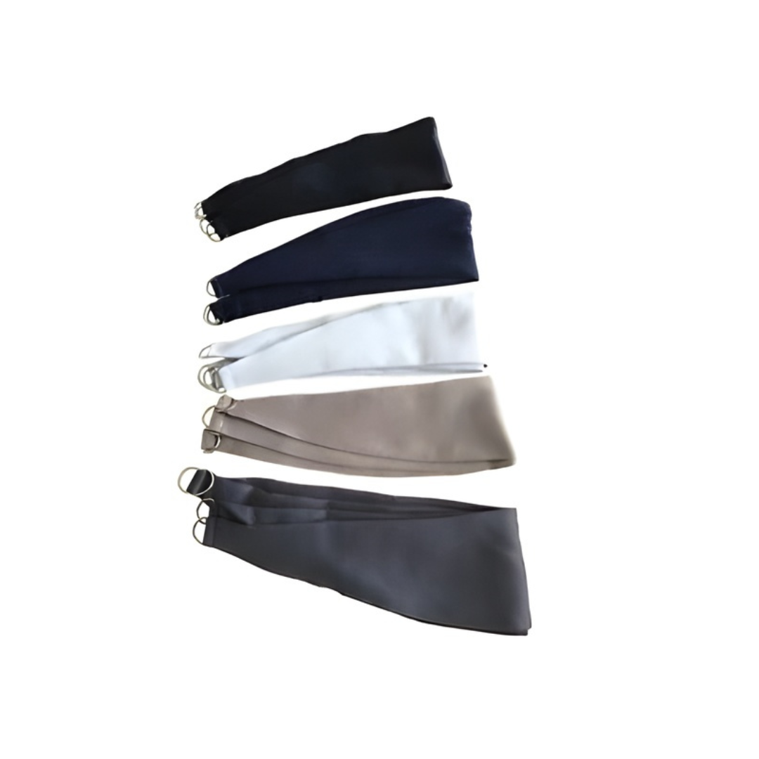 3 Layer Woven Blackout Curtain Drape Tiebacks PAIR in 6 COLORS (2PCS SET)