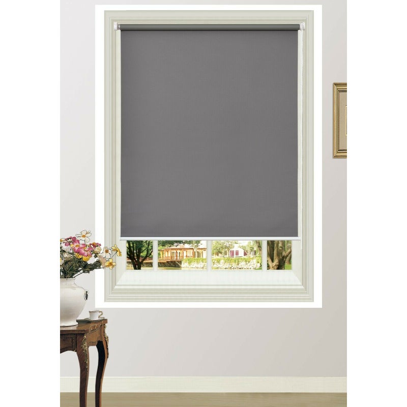 100%Blackout Roller Blinds Commercial Quality 60~210cm(W) 210/280cm(D) 6Colors