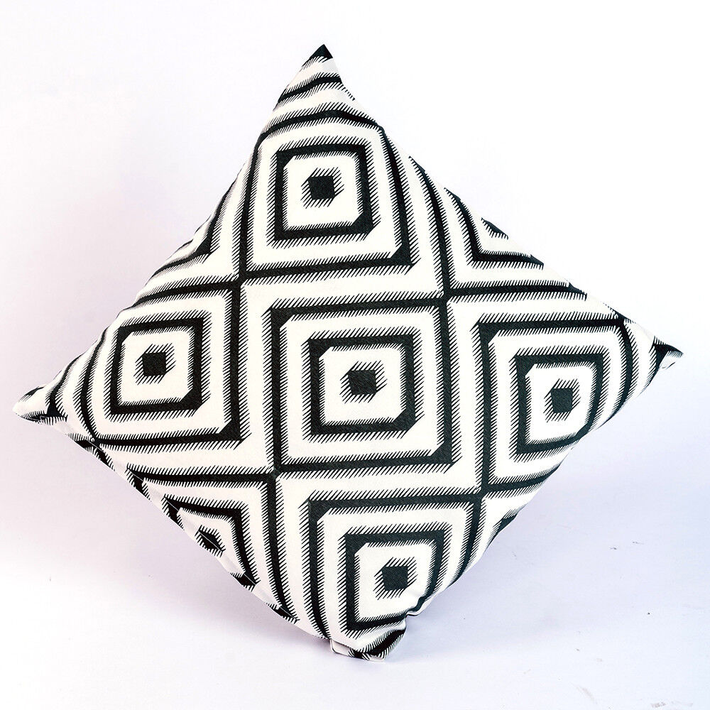 Super Soft Microfiber Cushion Cover Modern Pillow Case Without Fillings 45x45cm 2PCS