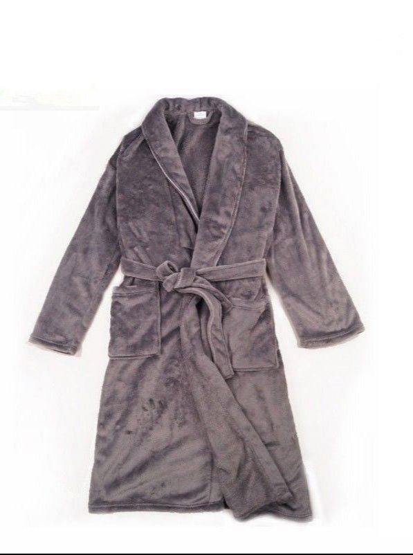 Bathrobe Dressing Gown Supersoft Coral Fleece Sleepingwear Men's Women's