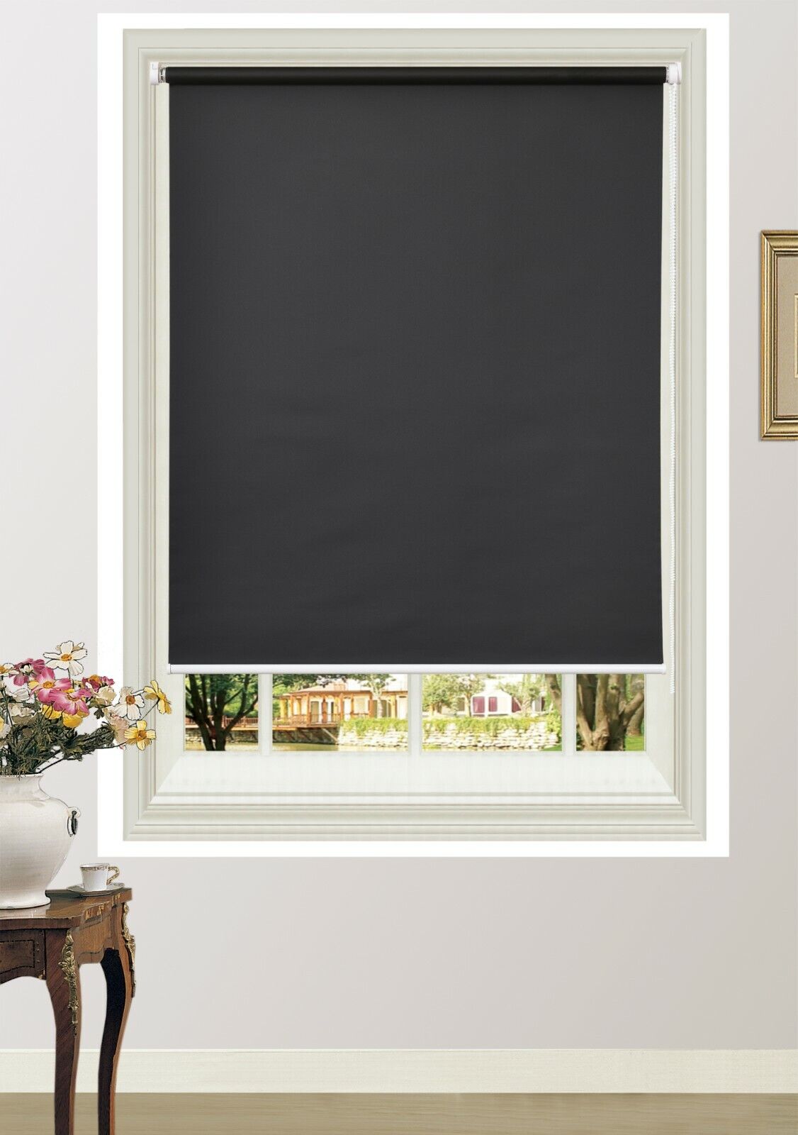 100%Blackout Roller Blinds Commercial Quality 60~210cm(W) 210/280cm(D) 6Colors