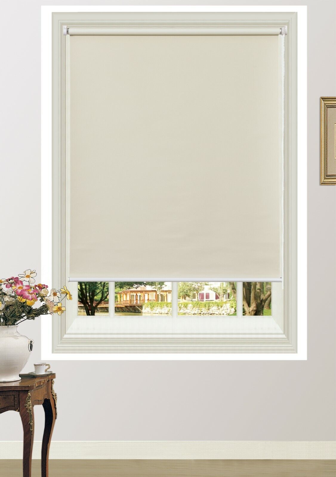 100%Blackout Roller Blinds Commercial Quality 60~210cm(W) 210/280cm(D) 6Colors