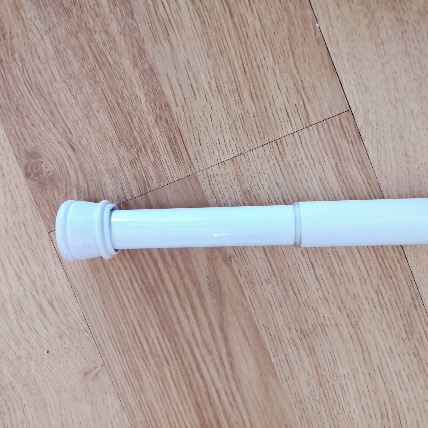 Multi-function Spring Tension Rod Shower Curtain Rod Extendable Rod Two Designs