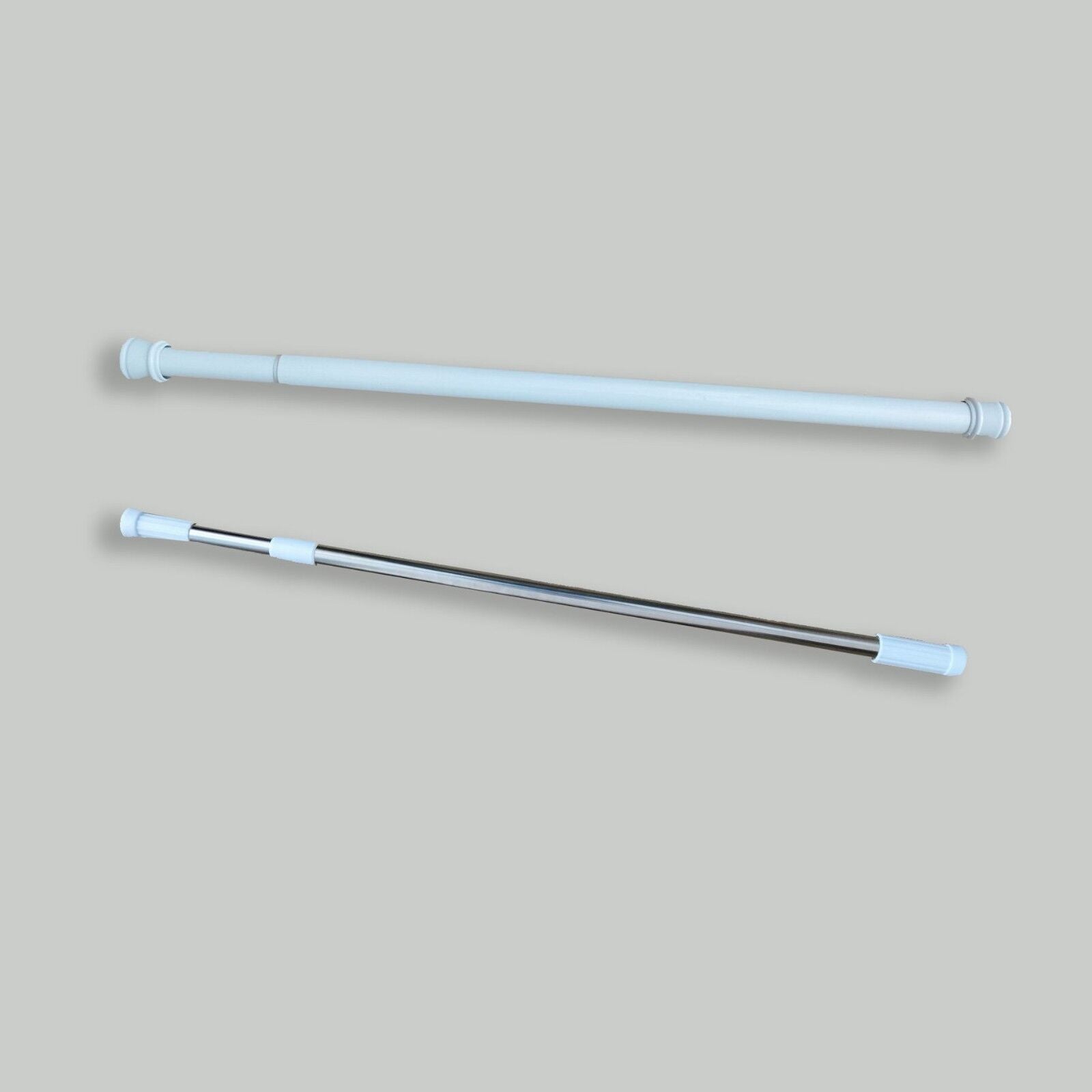 Multi-function Spring Tension Rod Shower Curtain Rod Extendable Rod Two Designs